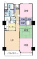 千代田区三番町9-1マンション間取り