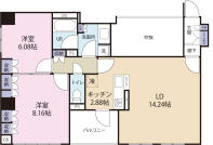 千代田区神田佐久間町3-2マンション間取り