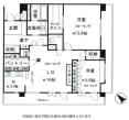 渋谷区代々木3-44-8マンション間取り