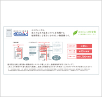 省エネなガス温水システムを実現する地球環境にも家計にもやさしい熱源機