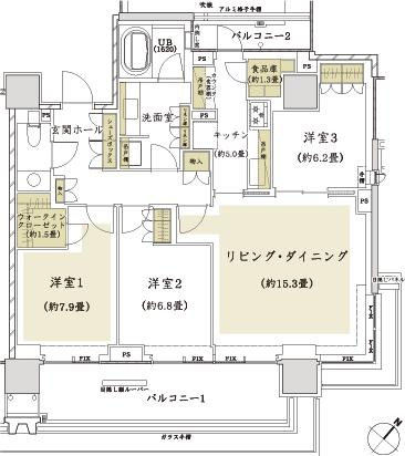 B2TYPE間取り図